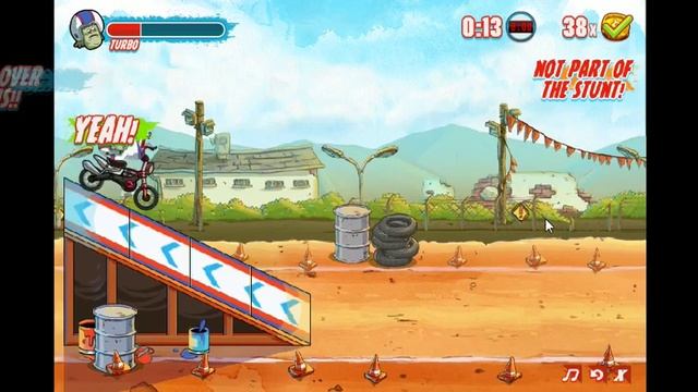 ИГРА ГОНКИ БЕЗРАССУДНАЯ ОПАСНОСТЬ GAMES REGULAR SHOW DAREDEVIL DANGER