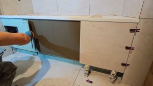 Как сделать ЛЮК из плитки на МАГНИТАХ / Парящий экран