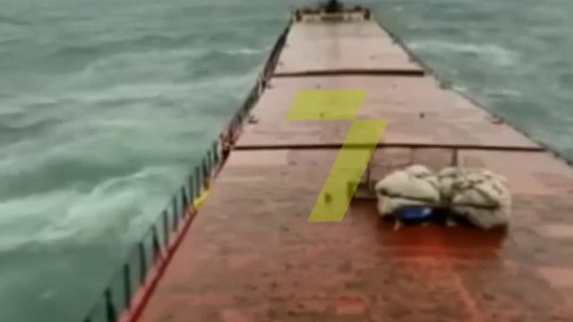 Последние минуты сухогруза Arvin