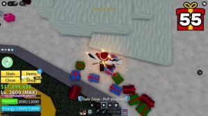 🍇 ОТКРЫЛ 100 НОВОГОДНИХ ПОДАРКОВ в БЛОКС ФРУТС / BLOX FRUIT R