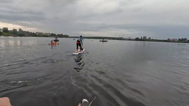 Петровский гребной марафон 2024. 40 км на SUP смотреть онлайн