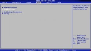 Как выставить загрузку с флешки в БИОСеBios setup utility