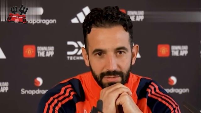 Первая предматчевая конференция Рубена Аморима в Ман? смотреть онлайн