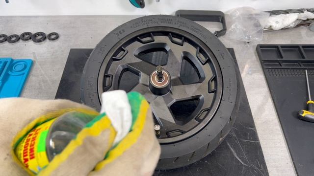 Ninebot Max G3 как установить сальники на переднее колесо. смотреть онлайн