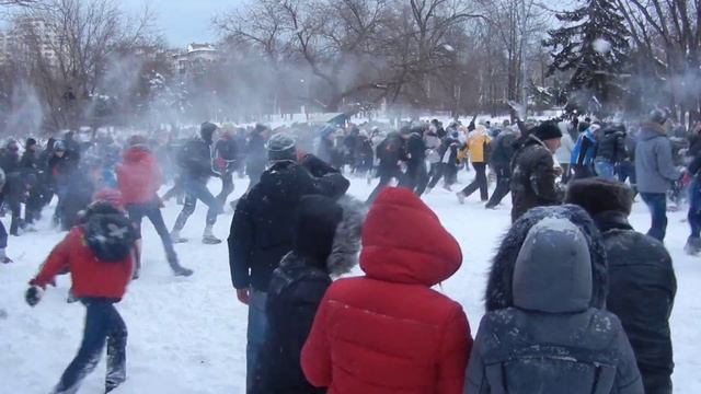 Одесская снежная битва. Ч2 - активная смотреть онлайн