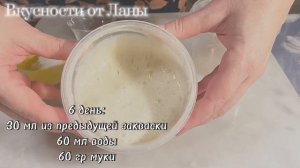 ЗАКВАСКА ПШЕНИЧНАЯ. ПРОСТО и ПОНЯТНО.