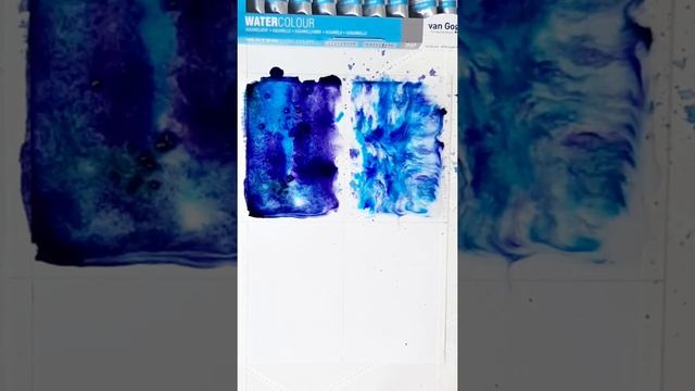 Акварельные приёмы