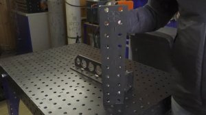 Мой новый сварочный стол 3D d16 от компании Logam