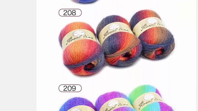 Мохеровая Шерстяная трикотажная пряжа, роскошная пушистая смотреть онлайн