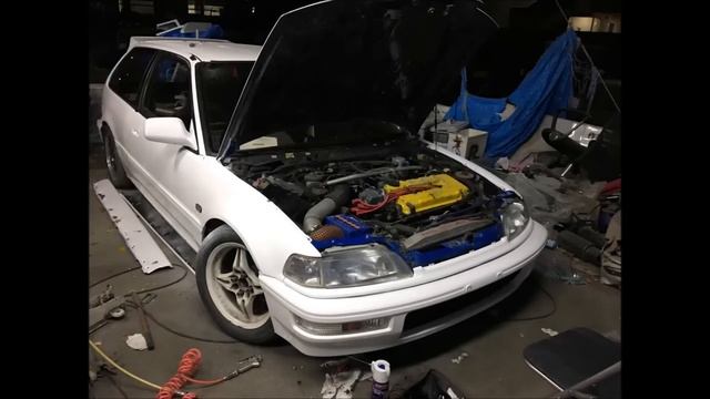 Реставрация Honda Civic SiR Ⅱ EF9 B16A VTEC