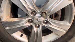Kia Sportage 3 сальник редуктора и замена тормозных дисков