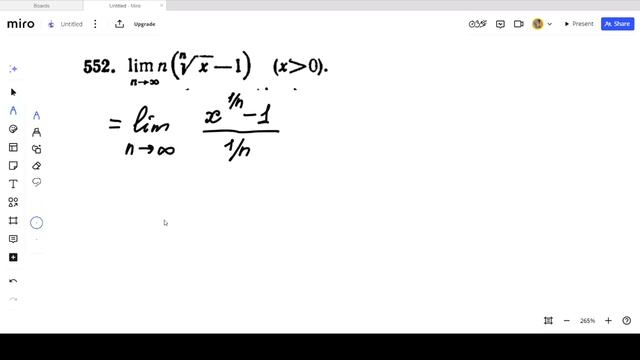 #552 Номер 552 из Демидовича | Предел функции