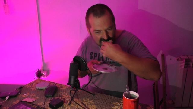 Мукбанг с Андреем Партизанским.Шаурма из баранины.