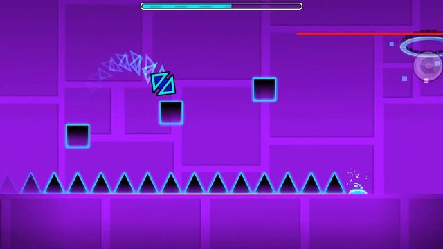 Прикольный уровень в стиле Polargeist в Geometry Dash смотреть онлайн