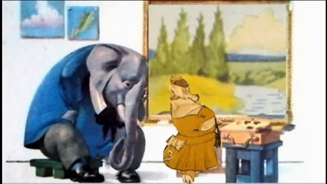 Слон-живописец