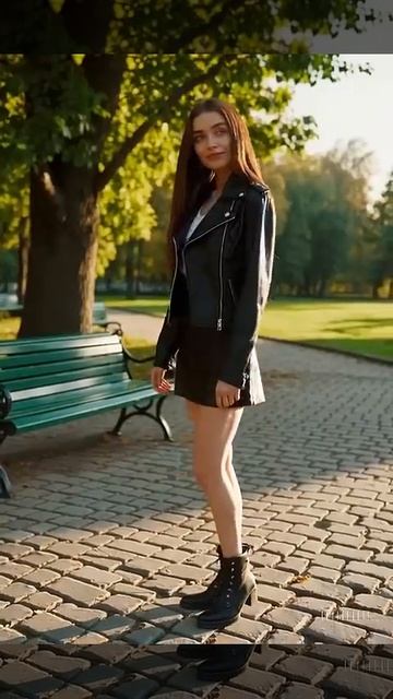 Liliya Lyubimova — Vdokh-Vydokh 2025 | Devushka v parke v kozhanoy kurtke | Official Video смотреть онлайн