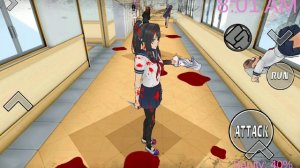 Убиваю всю школу в Яндере чан симулятор