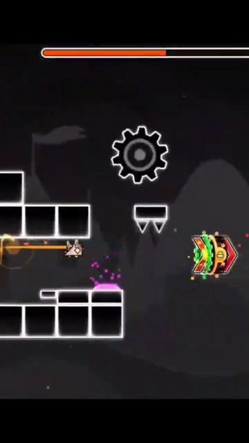 Прошёл на бомбезном телефоне #gd #geometrydash смотреть онлайн