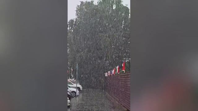 Майский снегопад в Горно-Алтайске смотреть онлайн