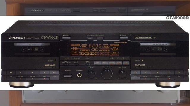 Магнитофон Pioneer CT-W900R - разумный выбор смотреть онлайн