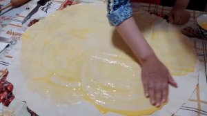 СЛОЕНАЯ ЛЕПЕШКА ПО-УЗБЕКСКИ, ПАТЫР В ДОМАШНИХ УСЛОВИЯ?