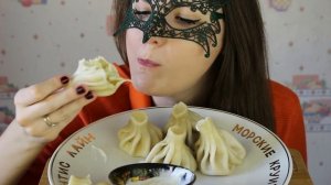 АСМР ХИНКАЛИ/ASMR Mukbang Georgian khinkali