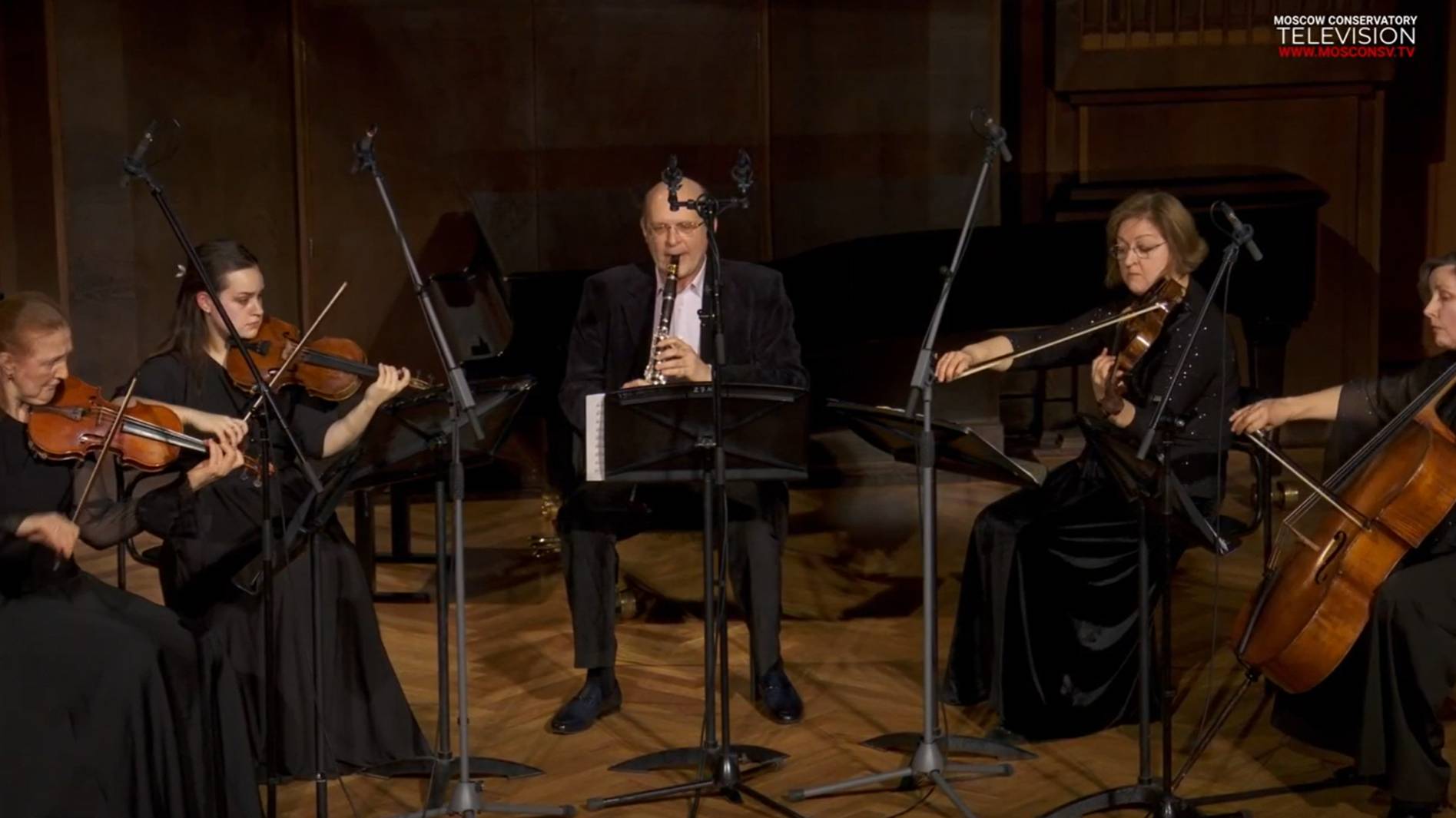 И.Соколов. Квинтет для кларнета, 2-х скрипок, альта и виолончели.I Малый зал Консерватории 30.01.25 смотреть онлайн