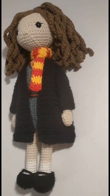Моя вязаная Гермиона #идеи #игрушки #подарок #ручная_работа #вязание #куклы