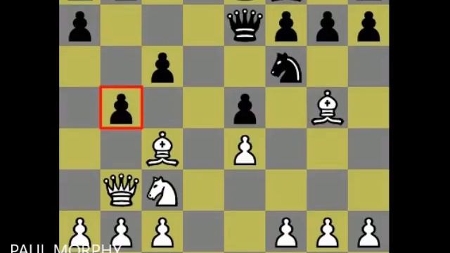 1858 Оперная партия Пола Морфи [Pol Morphy] #chess смотреть онлайн