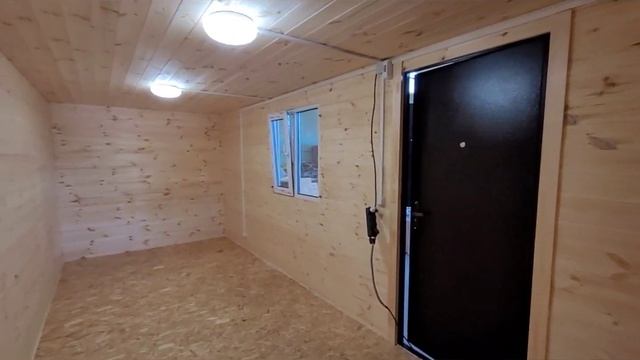 Бытовка металлическая со ставнями от Смоленского Комбината МПК