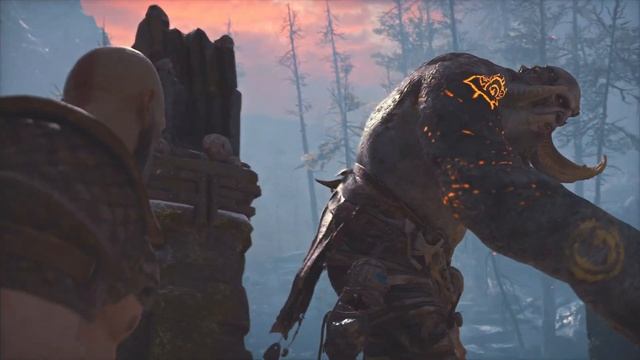God Of War Часть 1-я: Утрата и сразу БОС Прохождение PS5 2025 не