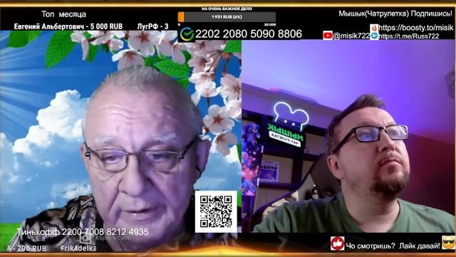 Вопросы Мышыку и Разумовскому 7.05.2025