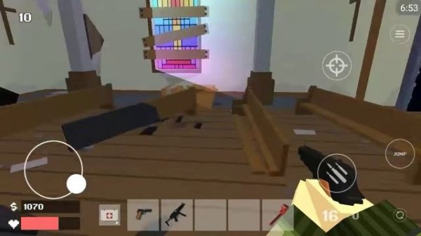 Прохождение Pixel Combat Zombie Strike 3D . Часть 1 .