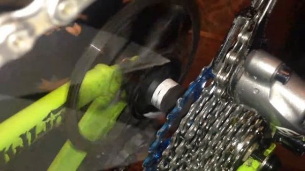 NS rotary cassette hub sound / звук втулки