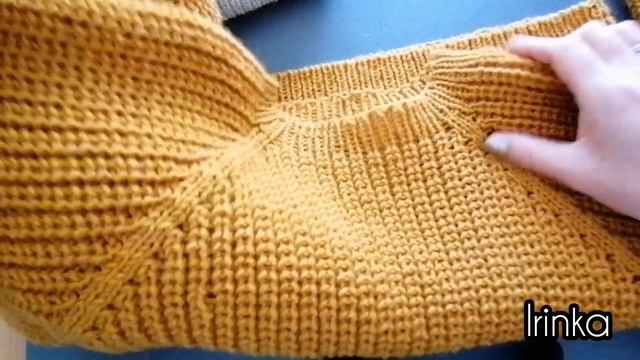 По просьбе подписчицы # как я вязала этот Джемпер #handmade