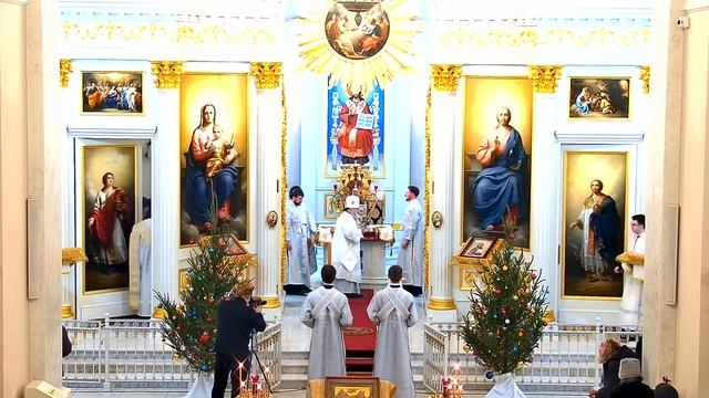 08.01.2024 10-00 Прямая трансляция в Храме Рождества Христов?