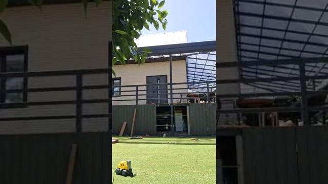 ПАПА устанавливает террасную доску #терраснаядоска #у