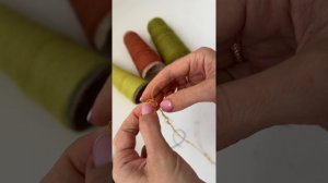 Соединяем нити и мохера