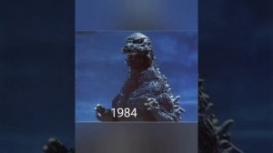 Эволюция Годзиллы 1954-2021