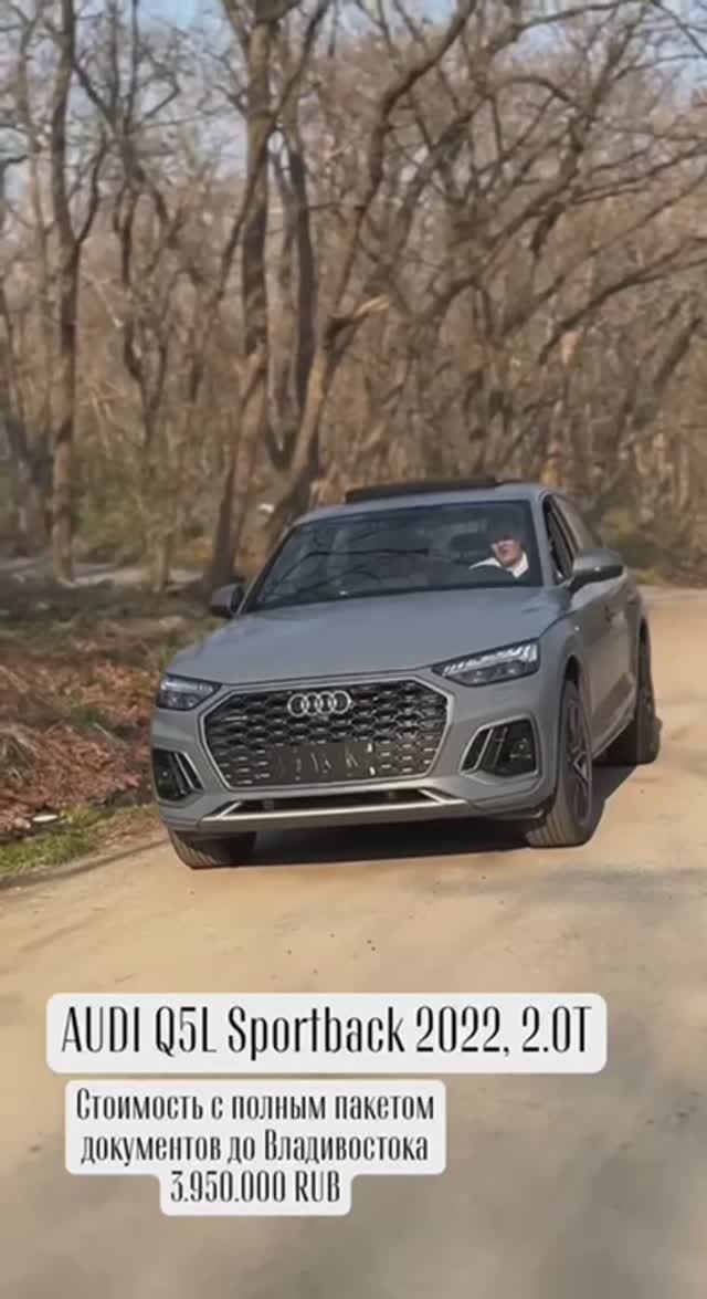 AUDI Q5L Sportback 2022, 2.0T смотреть онлайн