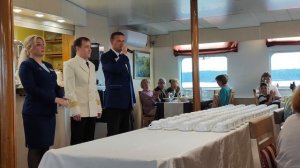 Круиз на теплоходе Симфония севера, Капитанский ужин 0