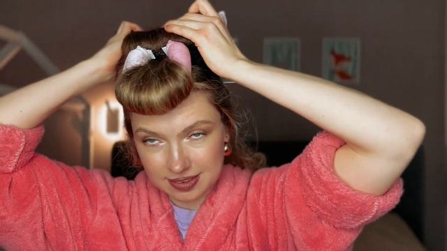 У меня нет челки, но эти мягкие бигуди сделали мне модн