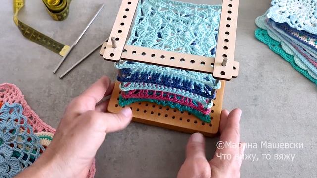 Обзор доски для блокировки вязаных мотивов смотреть онлайн