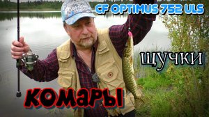 Микроджиг, тестовая рыбалка CF OPTIMUS 752 ULS