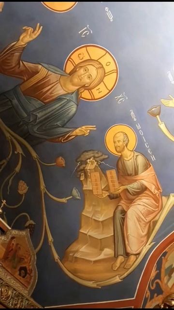 Моисей и скрижали Завета. Храмовая роспись. смотреть онлайн