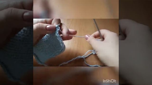 Двойная кромочная по лицевой глади