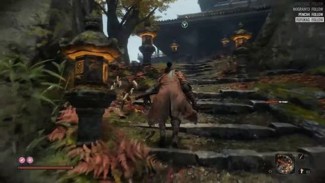 Sekiro. живая плоть на деревянном каркасе. смотреть онлайн