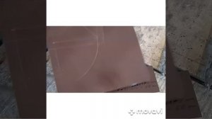 по какому принципу  разметить зонт на квадратную труб?