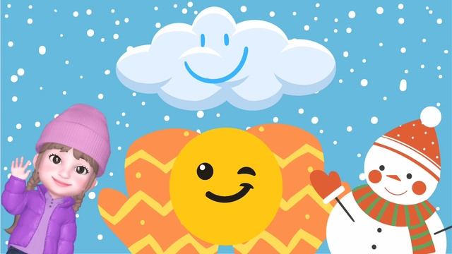 Дітям про зиму❄️ Віршик + гра❄️ Два плюс два смотреть онлайн