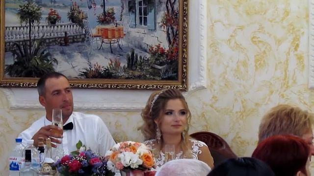 Первый тост, история любви, поздравление от семьи, тост за обручальные кольца на свадьбе 2018 смотреть онлайн